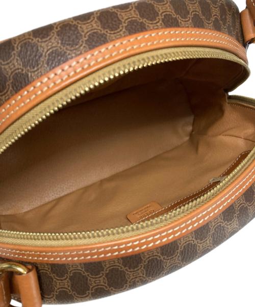 CELINE（セリーヌ）CELINE (セリーヌ) マカダム柄ハンドバッグ ブラウンの古着・服飾アイテム