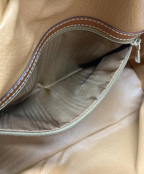 CELINE（セリーヌ）CELINE (セリーヌ) マカダム柄ハンドバッグ ブラウンの古着・服飾アイテム