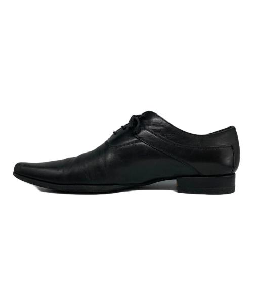 DOLCE & GABBANA（ドルチェ＆ガッバーナ）DOLCE & GABBANA (ドルチェ＆ガッバーナ) ポインテッドトゥドレスシューズ ブラック サイズ:7の古着・服飾アイテム