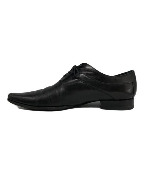 DOLCE & GABBANA（ドルチェ＆ガッバーナ）DOLCE & GABBANA (ドルチェ＆ガッバーナ) ポインテッドトゥドレスシューズ ブラック サイズ:7の古着・服飾アイテム