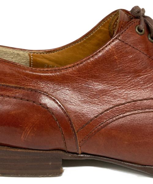 chausser（ショセ）chausser (ショセ) プレーントゥシューズ ブラウン サイズ:25　1/2の古着・服飾アイテム