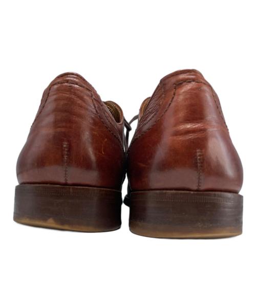 chausser（ショセ）chausser (ショセ) プレーントゥシューズ ブラウン サイズ:25　1/2の古着・服飾アイテム