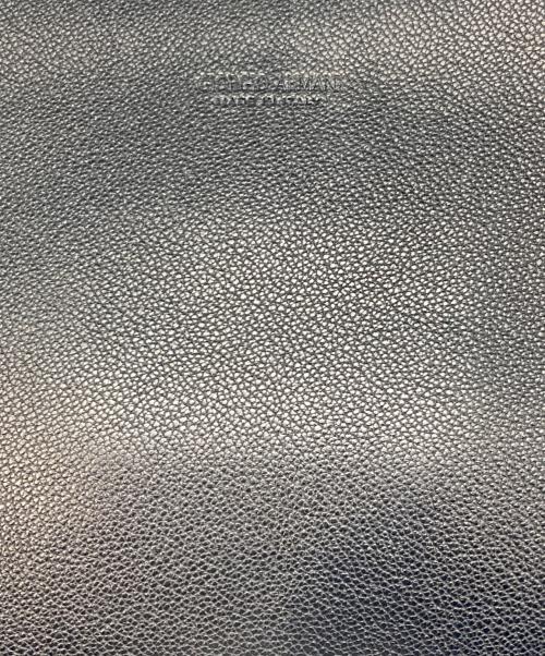 GIORGIO ARMANI（ジョルジョアルマーニ）GIORGIO ARMANI (ジョルジョアルマーニ) クラッチバッグ ネイビーの古着・服飾アイテム