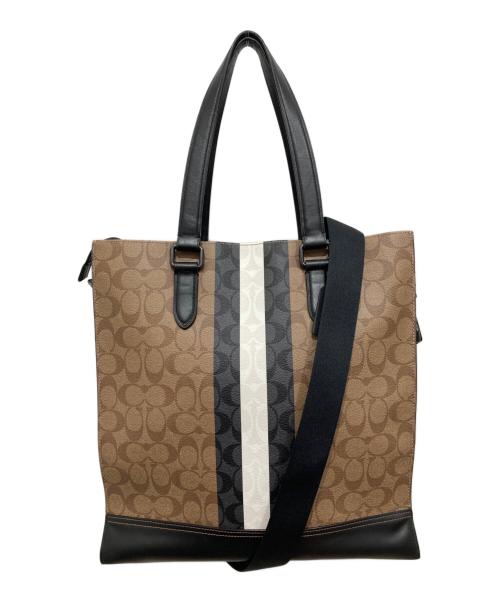 COACH（コーチ）COACH (コーチ) 2WAYバッグ ベージュの古着・服飾アイテム
