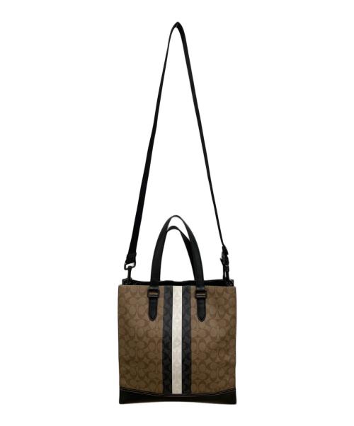 COACH（コーチ）COACH (コーチ) 2WAYバッグ ベージュの古着・服飾アイテム