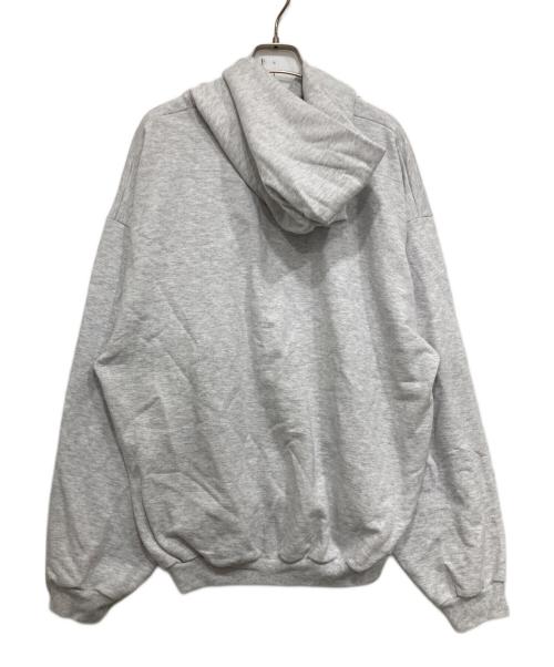 YZY（イージー）YZY (イージー) Gosha Rubchinskiy (ゴーシャラブチンスキー) BLACK DOGS HEATHER GREY HOODIE グレー サイズ:2の古着・服飾アイテム
