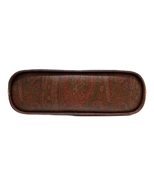 ETRO（エトロ）ETRO (エトロ) ペイズリー柄ハンドバッグ ブラウンの古着・服飾アイテム