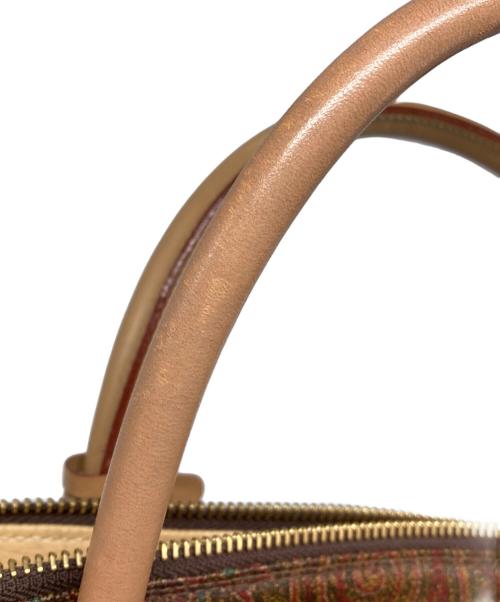 ETRO（エトロ）ETRO (エトロ) ペイズリー柄ハンドバッグ ブラウンの古着・服飾アイテム