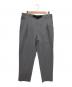 GOLDWIN（ゴールドウイン）の古着「One Tuck Tapered Stretch Trousers/クライミングパンツ」｜グレー