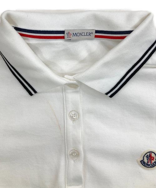 MONCLER（モンクレール）MONCLER (モンクレール) MAGLIA POLO MANICA CORTA ホワイト サイズ:XSの古着・服飾アイテム