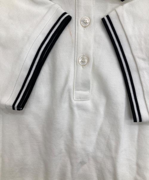 MONCLER（モンクレール）MONCLER (モンクレール) MAGLIA POLO MANICA CORTA ホワイト サイズ:XSの古着・服飾アイテム