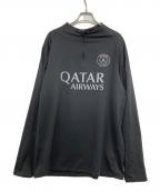 NIKE×PSGナイキ×パリ・サンジェルマンFC）の古着「ストライク ドリルトップ」｜ブラック