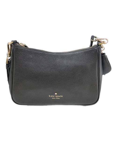 Kate Spade（ケイトスペード）Kate Spade (ケイトスペード) ロージーポーチ付き2Wayショルダーバッグ ブラックの古着・服飾アイテム