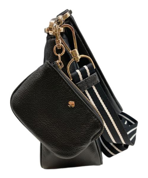 Kate Spade（ケイトスペード）Kate Spade (ケイトスペード) ロージーポーチ付き2Wayショルダーバッグ ブラックの古着・服飾アイテム