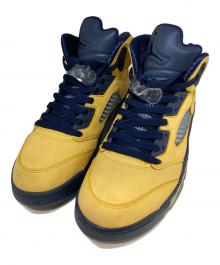 NIKE（ナイキ）の古着「Air Jordan 5 "Michigan"」｜イエロー