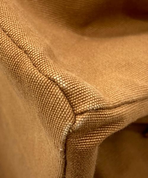 IL BISONTE（イル ビゾンテ）IL BISONTE (イル ビゾンテ) キャンバストートバッグ ブラウンの古着・服飾アイテム