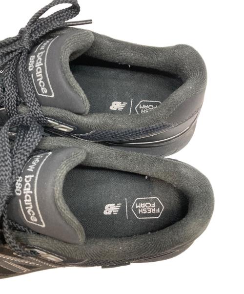 NEW BALANCE（ニューバランス）NEW BALANCE (ニューバランス) FRESH FOAM WALKING 880 ブラック サイズ:26の古着・服飾アイテム