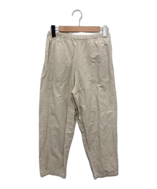 DANTON（ダントン）DANTON (ダントン) COTTON/LINEN WEATHER EASY PANTS/リネン混イージーパンツ ベージュ サイズ:36の古着・服飾アイテム