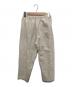 DANTON (ダントン) COTTON/LINEN WEATHER EASY PANTS/リネン混イージーパンツ ベージュ サイズ:36：7000円
