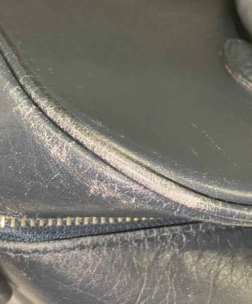 PELLE MORBIDA（ペッレモルビダ）PELLE MORBIDA (ペッレモルビダ) ビジネスバッグ ネイビーの古着・服飾アイテム