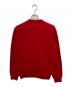 PLAY COMME des GARCONS (プレイコムデギャルソン) ハートワッペンウールカーディガン レッド サイズ:XL：17000円