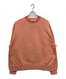 Acne studios（アクネ ストゥディオズ）の古着「YANA AS RIB 前Vスウェット」｜ピンク