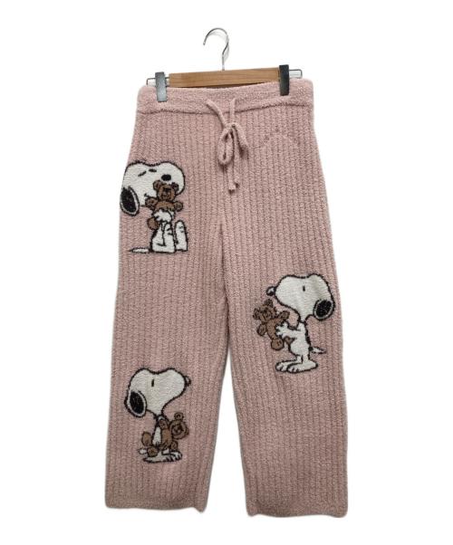 gelato pique（ジェラートピケ）gelato pique (ジェラートピケ) PEANUTS (ピーナッツ) ジャガードセットアップ ピンク サイズ:FREEの古着・服飾アイテム