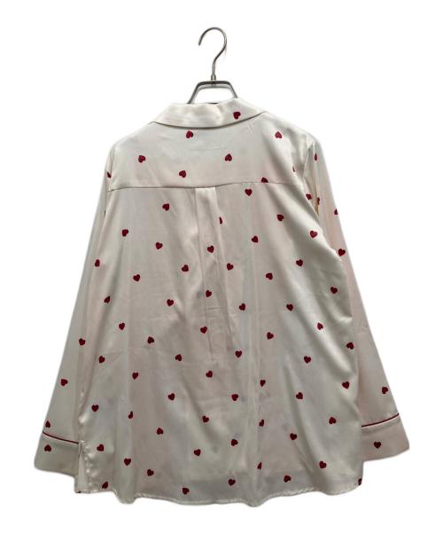 gelato pique（ジェラートピケ）gelato pique (ジェラートピケ) ハート柄サテンセットアップ アイボリー サイズ:FREEの古着・服飾アイテム