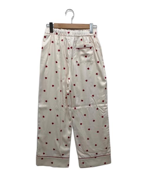 gelato pique（ジェラートピケ）gelato pique (ジェラートピケ) ハート柄サテンセットアップ アイボリー サイズ:FREEの古着・服飾アイテム