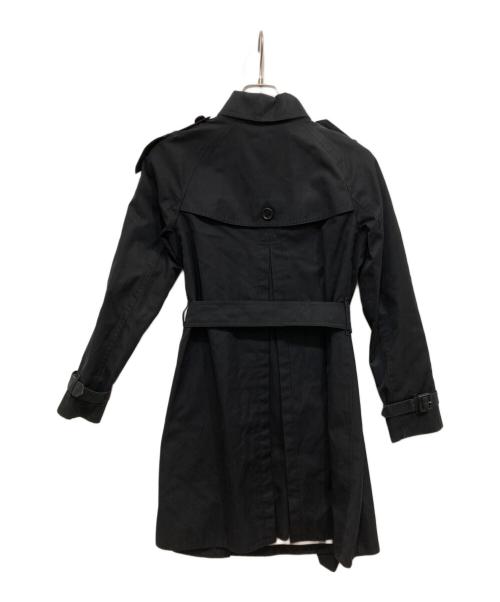 BURBERRY LONDON（バーバリーロンドン）BURBERRY LONDON (バーバリーロンドン) 裏ノヴァチェックトレンチコート ブラック サイズ:38の古着・服飾アイテム