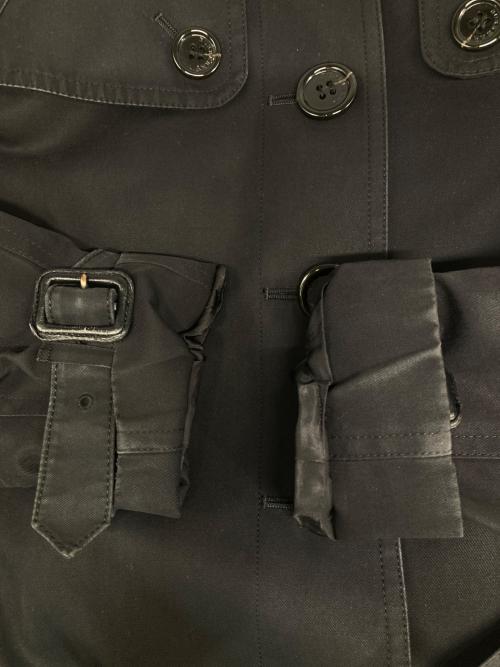 BURBERRY LONDON（バーバリーロンドン）BURBERRY LONDON (バーバリーロンドン) 裏ノヴァチェックトレンチコート ブラック サイズ:38の古着・服飾アイテム