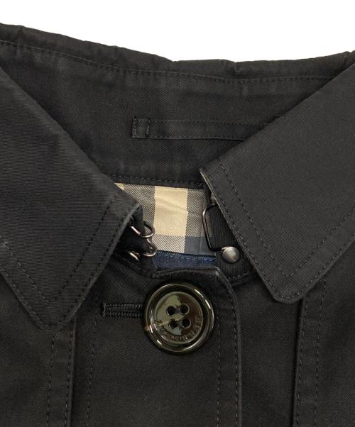 BURBERRY LONDON（バーバリーロンドン）BURBERRY LONDON (バーバリーロンドン) 裏ノヴァチェックトレンチコート ブラック サイズ:38の古着・服飾アイテム