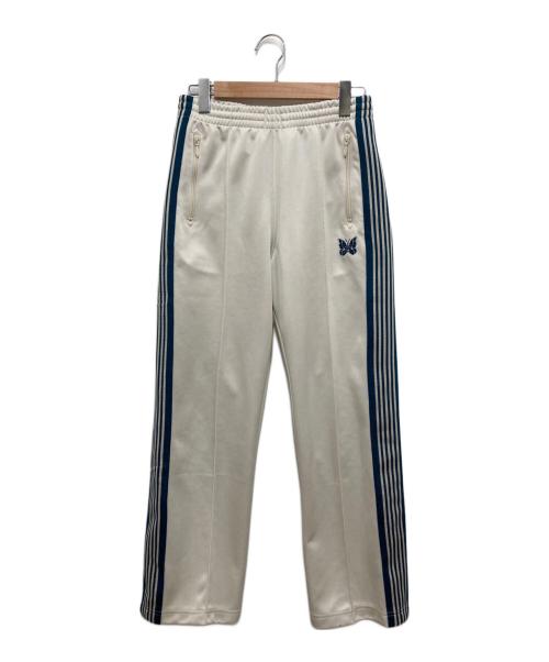 Needles（ニードルズ）Needles (ニードルズ) LHP (エルエイチピー) 別注トラックパンツ アイボリー×ブルー サイズ:XSの古着・服飾アイテム