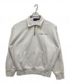 POLO RALPH LAURENポロ・ラルフローレン）の古着「ハーフジップスウェット」｜ホワイト