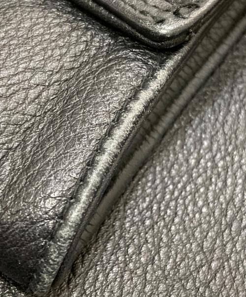 Carhartt WIP（カーハート ワークインプログレス）CARHARTT WIP (カーハート ワークインプログレス) LEATHER CHORE COAT ブラック サイズ:Mの古着・服飾アイテム