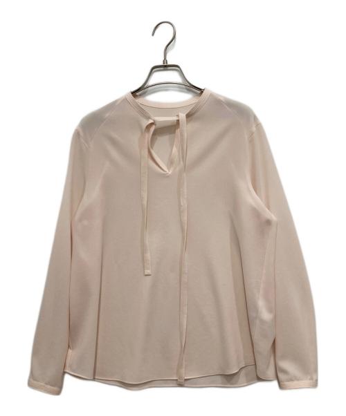 TOMORROW LAND（トゥモローランド）TOMORROW LAND (トゥモローランド) ポリエステルアムンゼン ボウタイブラウス ピンク サイズ:Sの古着・服飾アイテム