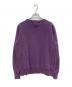 REMI RELIEF (レミレリーフ) ダメージ加工前Vスウェット パープル サイズ:S：8000円