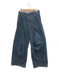 中古・古着通販】TAAKK (ターク) DENIM ESCARGOT FLARE インディゴ