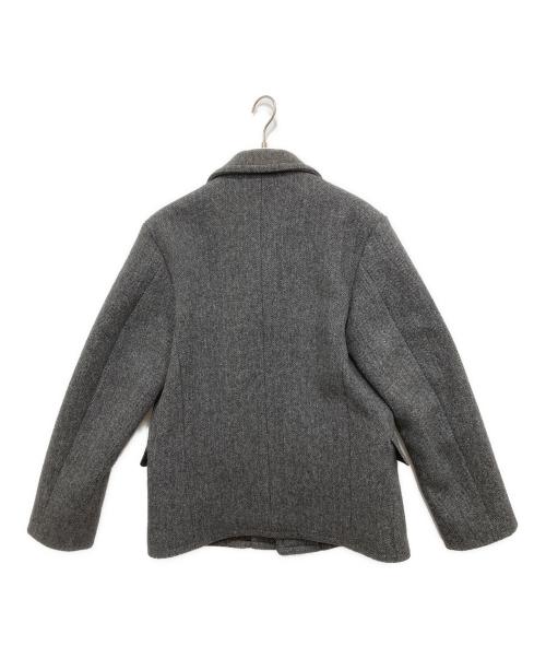 AURALEE（オーラリー）AURALEE (オーラリー) SHETLAND WOOL DOUBLE CLOTH BLOUSON グレー サイズ:SIZE4の古着・服飾アイテム