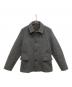 AURALEE（オーラリー）の古着「SHETLAND WOOL DOUBLE CLOTH BLOUSON」｜グレー