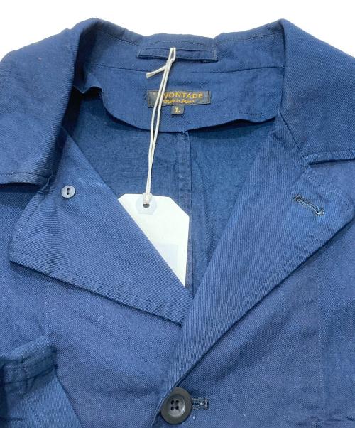 A vontade（アボンタージ）A VONTADE (アボンタージ) Atelier Long Coat ネイビー サイズ:Lの古着・服飾アイテム