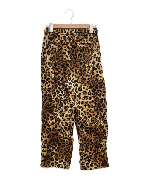 KEBOZ（ケボズ）KEBOZ (ケボズ) レオパードイージーパンツ ベージュ サイズ:Lの古着・服飾アイテム