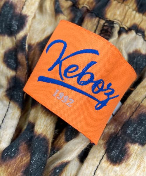 KEBOZ（ケボズ）KEBOZ (ケボズ) レオパードイージーパンツ ベージュ サイズ:Lの古着・服飾アイテム