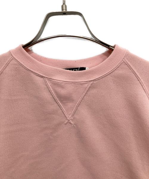 HAVERSACK（ハバーサック）HAVERSACK (ハバーサック) 前Vクロップドスウェット ピンク サイズ:1の古着・服飾アイテム