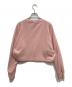 HAVERSACK (ハバーサック) 前Vクロップドスウェット ピンク サイズ:1：5000円