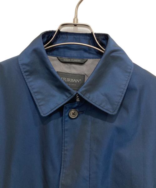 D'URBAN（ダーバン）D'URBAN (ダーバン) ポリエステルステンカラーコート ネイビー サイズ:LLの古着・服飾アイテム