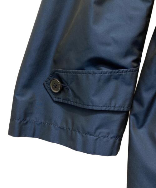 D'URBAN（ダーバン）D'URBAN (ダーバン) ポリエステルステンカラーコート ネイビー サイズ:LLの古着・服飾アイテム