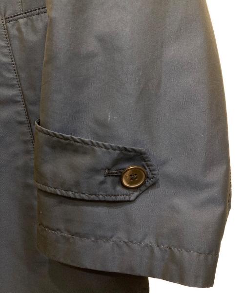 D'URBAN（ダーバン）D'URBAN (ダーバン) ポリエステルステンカラーコート ネイビー サイズ:LLの古着・服飾アイテム