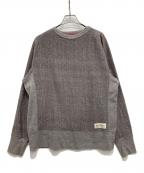 stussyステューシー）の古着「00'sフリーダムスリーブスウェット」｜グレー