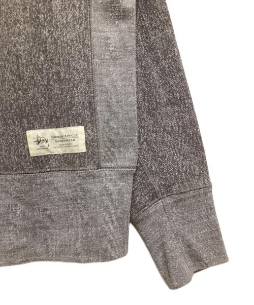 stussy（ステューシー）stussy (ステューシー) 00'sフリーダムスリーブスウェット グレー サイズ:Mの古着・服飾アイテム